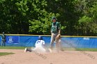 Baseball vs Babson  Wheaton College Baseball vs Babson during Semi final game of the NEWMAC Championship hosted by Wheaton. - (Photo by Keith Nordstrom) : Wheaton, baseball, NEWMAC